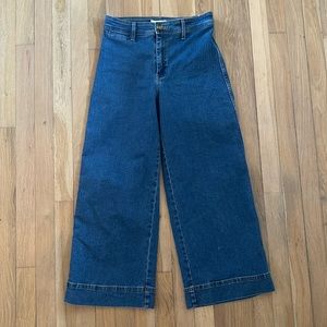 H&M Women’s Wide Leg Crop Jeans